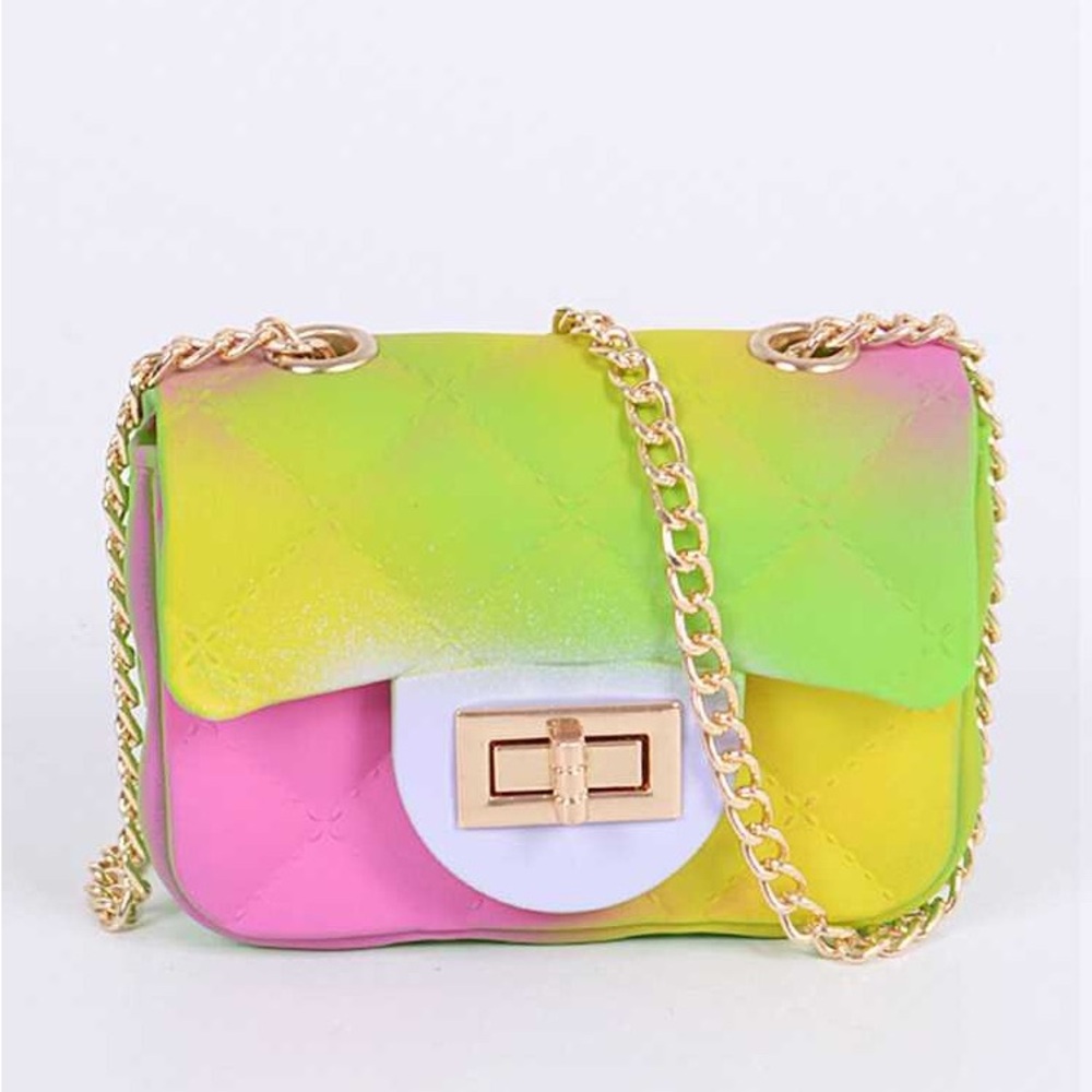 Mini Colorful Jelly Handbags